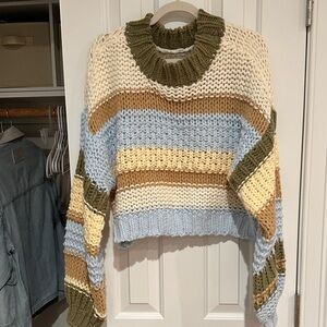 Chunky knit sweater